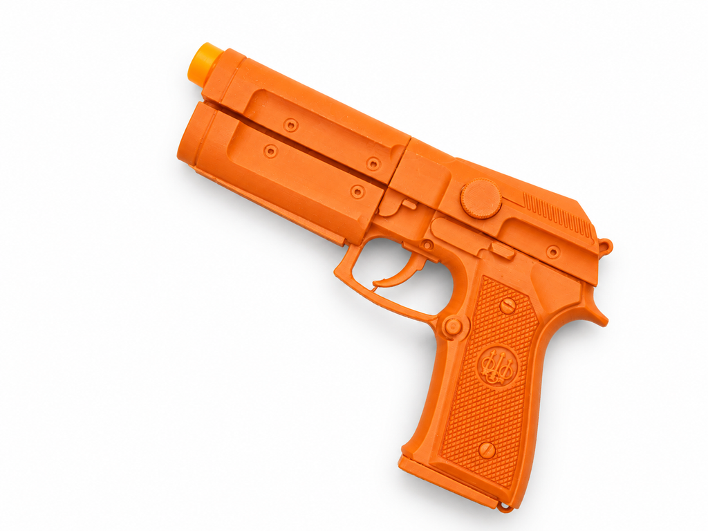 TimeCop Beretta Nick Fury SHIELD 3D Printed Non-Functional Cosplay Prop Kit