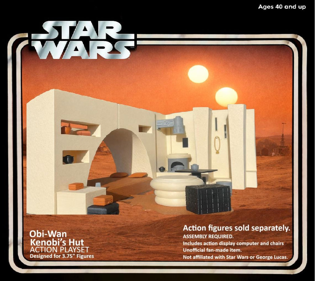 Star Wars Obi-Wan Hut Interior Diorama 1:18 Model Kit - product view 2