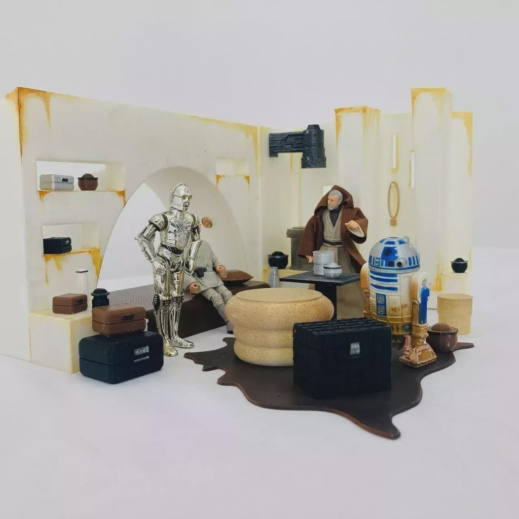 Star Wars Obi-Wan Hut Interior Diorama 1:18 Model Kit - product view 5