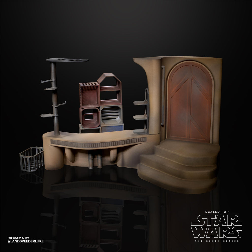 Star Wars Junk Shop Diorama 1:18 for 3.75 Inch Figures - product view 4