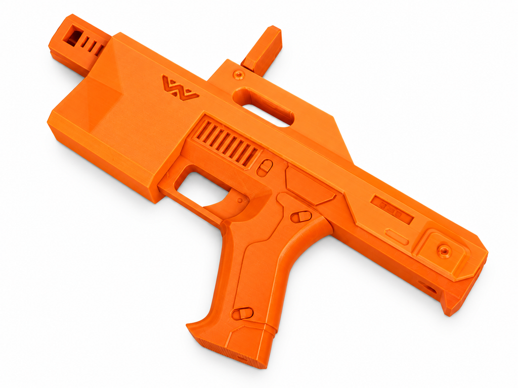 Predator Badlands SP-18 Handgun 1:1 3D Printed Cosplay Prop Model Kit