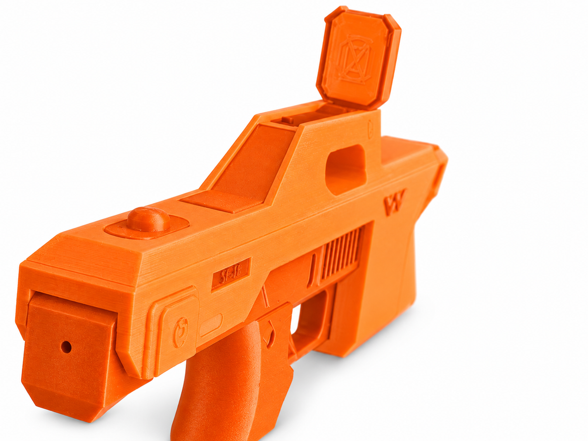 Predator Badlands SP-18 Handgun 1:1 3D Printed Cosplay Prop Model Kit