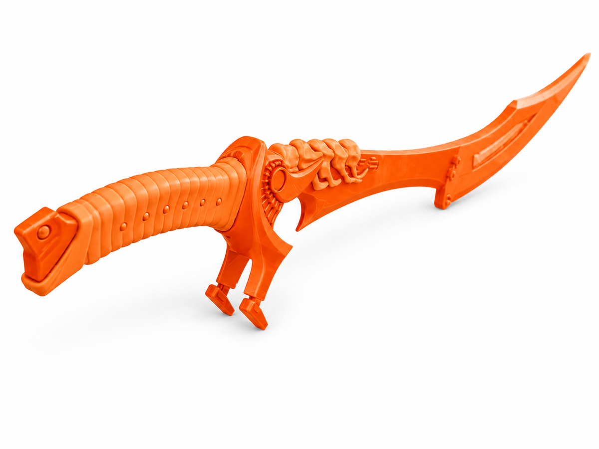 Predator Badlands Dek Folding Sword Colour 110cm 3D Printed Cosplay Prop Kit