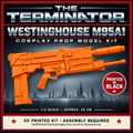 Terminator M95A1 Plasma Rifle 1:2 Half Scale 42cm 3D Printed Cosplay Prop Kit