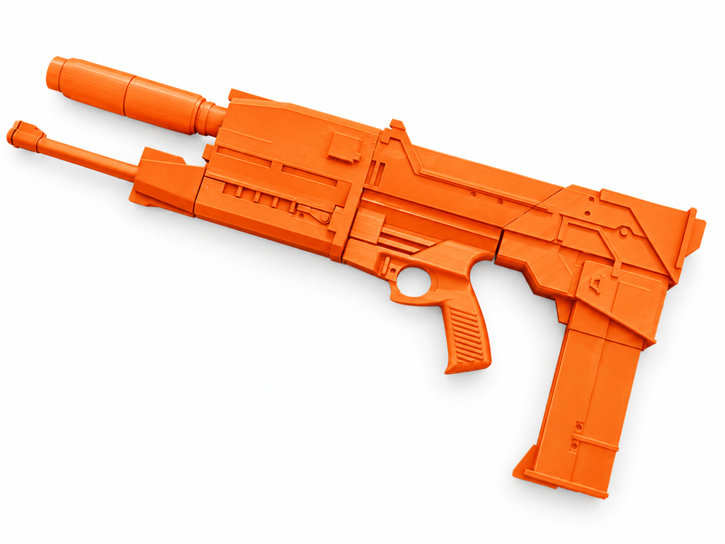 Terminator M95A1 Plasma Rifle 1:2 Half Scale 42cm 3D Printed Cosplay Prop Kit