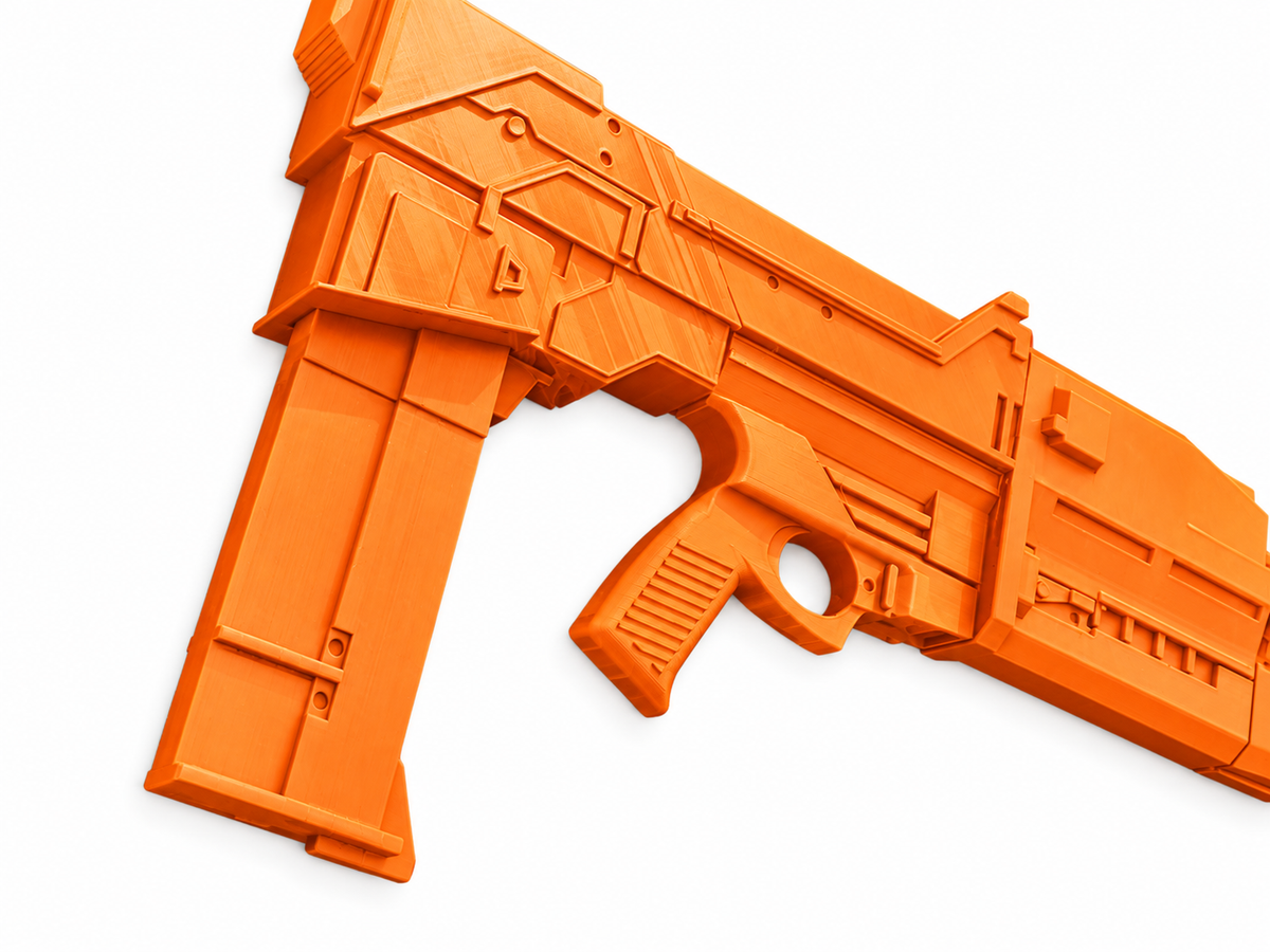 Terminator M95A1 Plasma Rifle 1:2 Half Scale 42cm 3D Printed Cosplay Prop Kit