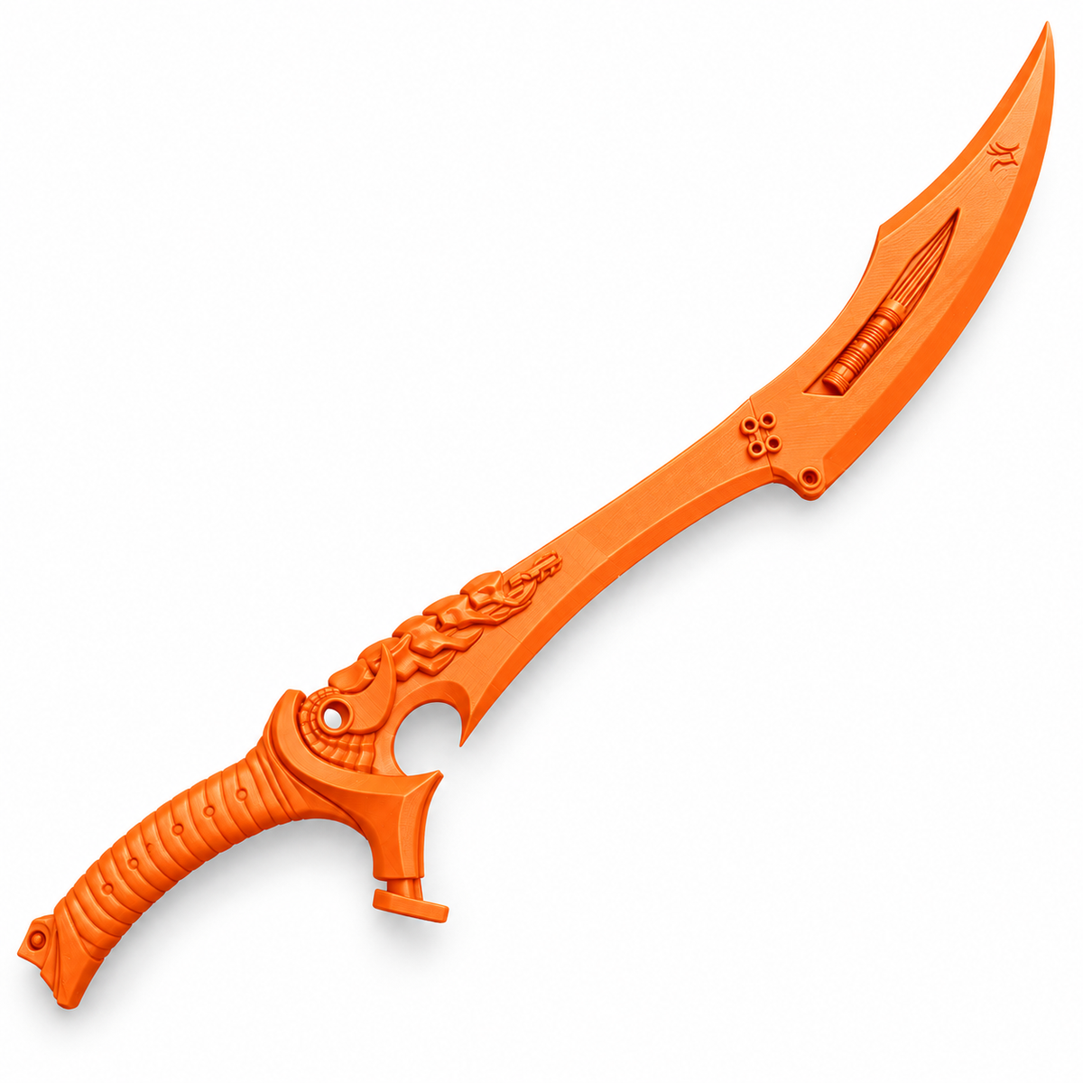 Predator Badlands Dek Folding Sword All Black 110cm 3D Printed Cosplay Kit