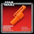 Star Wars Sandtrooper Backpack Siphon Black 3D Printed Cosplay Prop Kit