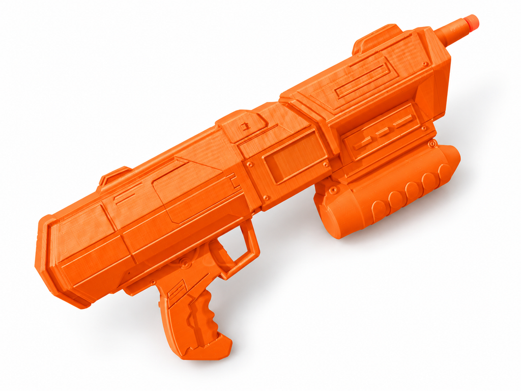 Star Wars DC-17M Clone Commando Blaster 3D Printed Toy Cosplay Prop Kit