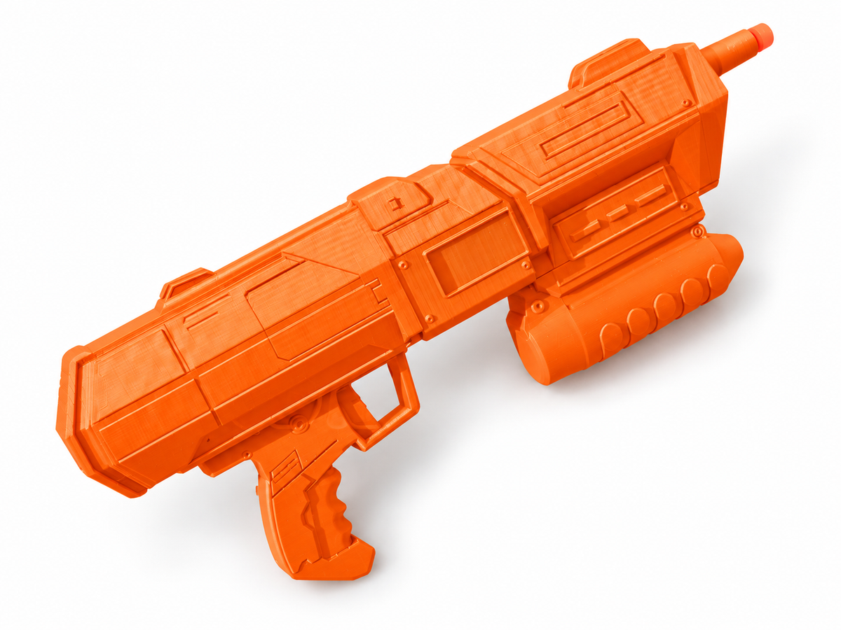 Star Wars DC-17M Clone Commando Blaster 3D Printed Toy Cosplay Prop Kit