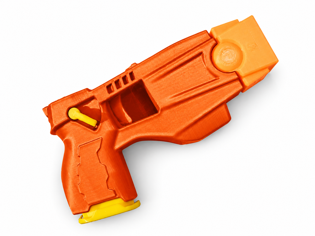 X26 Black Body Movie Taser Non-Functional 3D Printed Cosplay Prop Kit