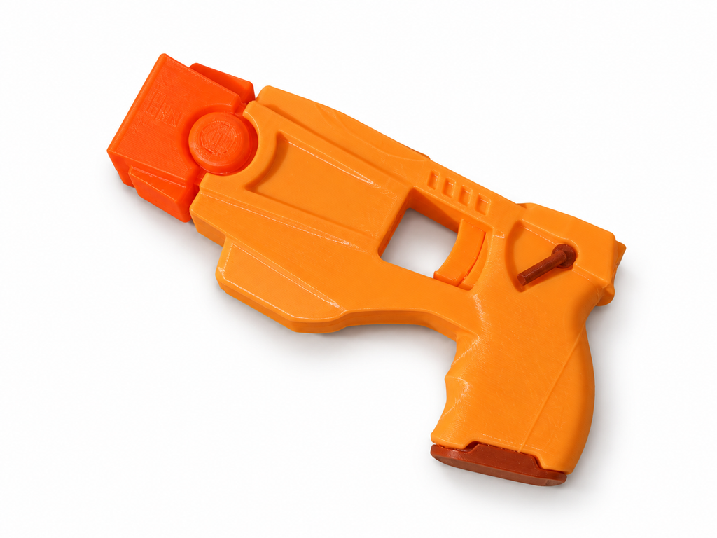 X26 Yellow Body Movie Taser Non-Functional 3D Printed Cosplay Prop Kit