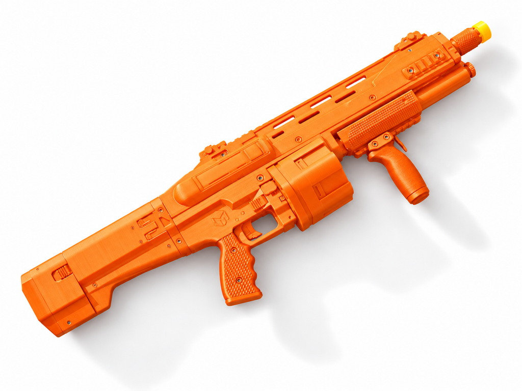 Halo CQS48 Bulldog Shotgun 3D Printed Toy Cosplay Prop Model Kit