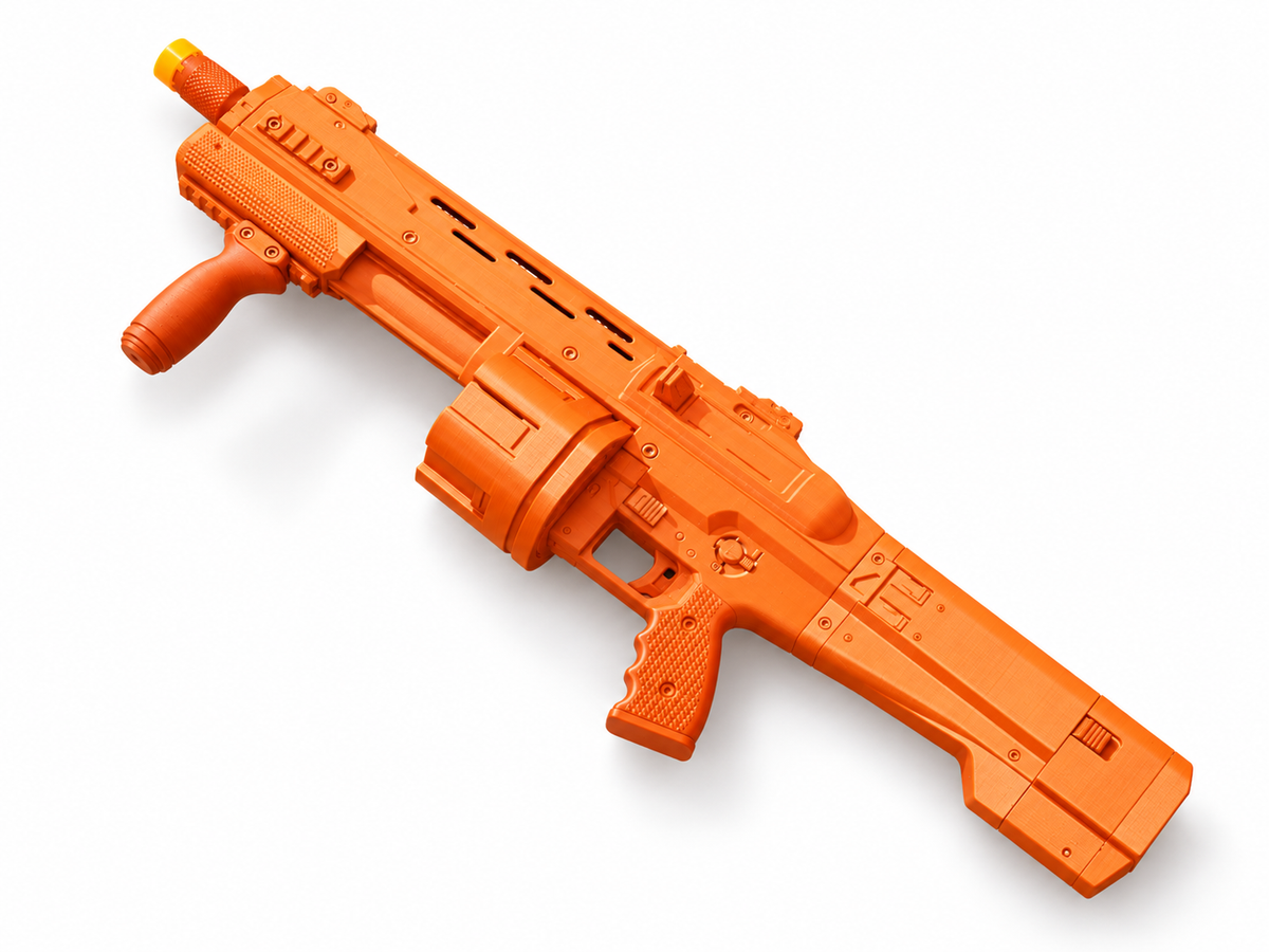 Halo CQS48 Bulldog Shotgun 3D Printed Toy Cosplay Prop Model Kit