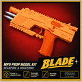 Blade MP9 Deadpool & Wolverine Silver Black 3D Printed Cosplay Prop Kit