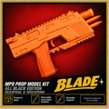 Blade MP9 Deadpool & Wolverine All Black 3D Printed Cosplay Prop Kit