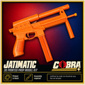 Cobra Jatimatic SMG Stallone 3D Printed Non-Functional Cosplay Prop Kit
