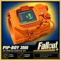 Fallout Lucy Pip-Boy 3000 Silver 3D Printed Cosplay Kit No Electronics