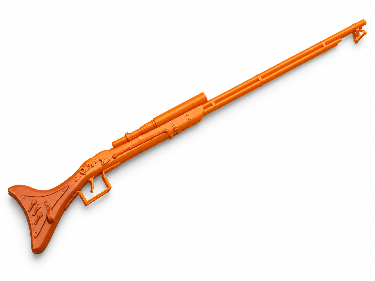 Star Wars Tusken Raider Cycler Rifle 135cm 3D Printed Cosplay Prop Kit