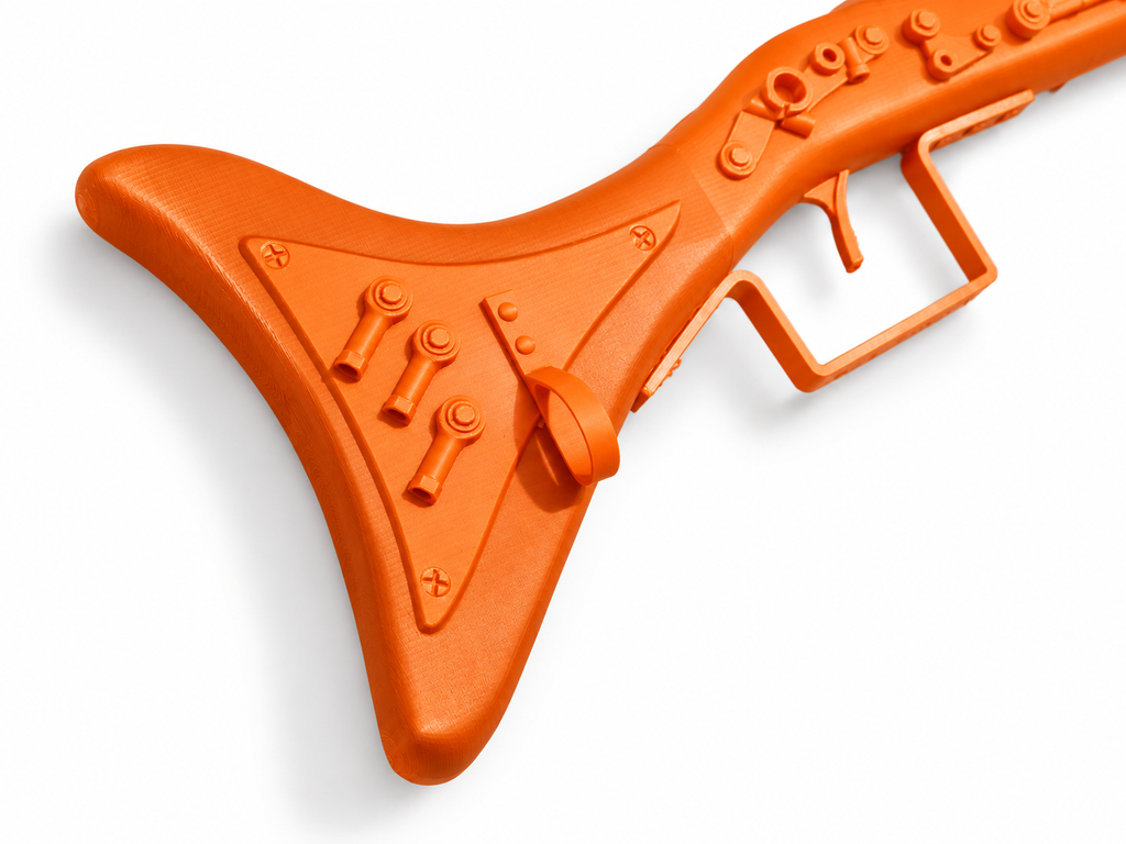 Star Wars Tusken Raider Cycler Rifle 135cm 3D Printed Cosplay Prop Kit