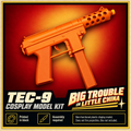 Big Trouble Little China TEC-9 3D Printed Non-Functional Cosplay Prop Kit