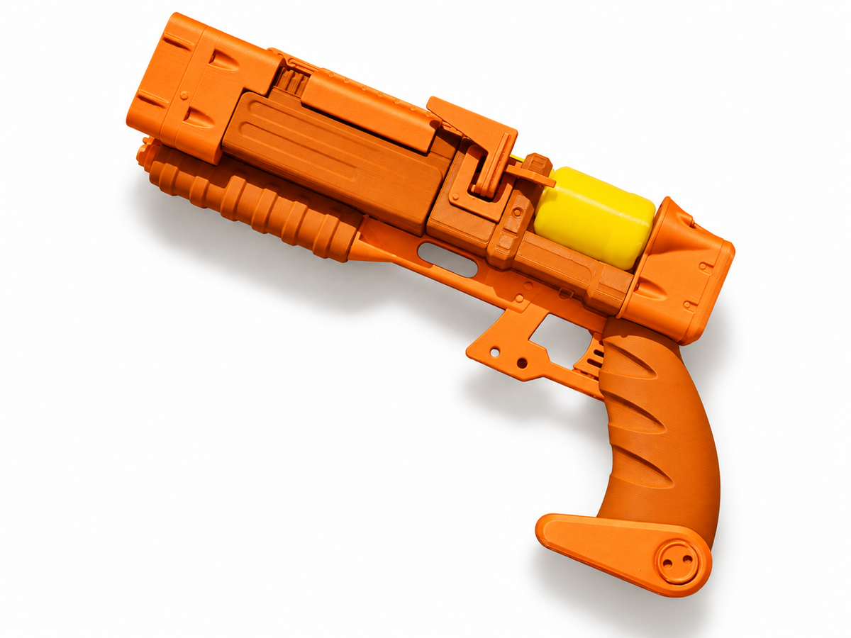 Fallout AER9 Lee Moldaver Laser Pistol Green 3D Printed Cosplay Prop Kit