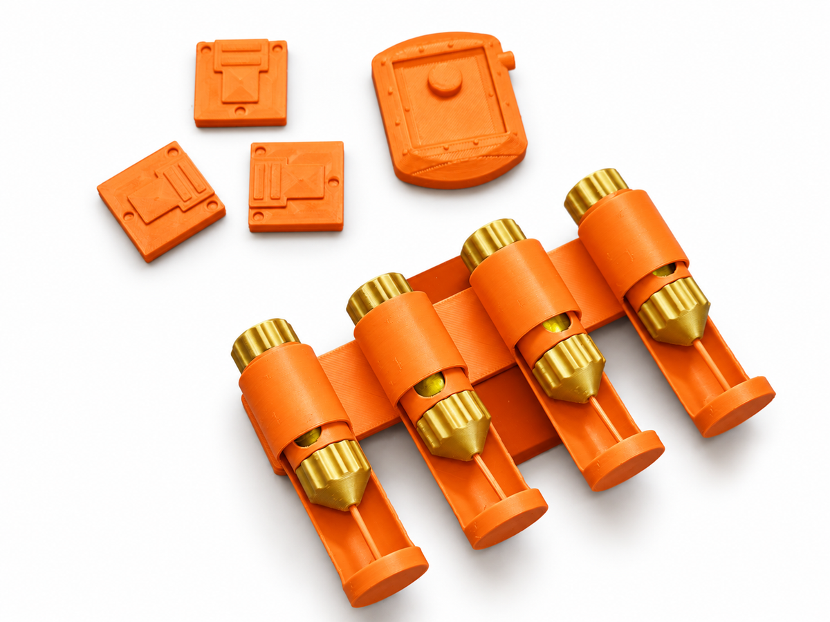 Fallout Lucy Chest Belt Accessories 4 Darts Full 3D Printed Cosplay Set