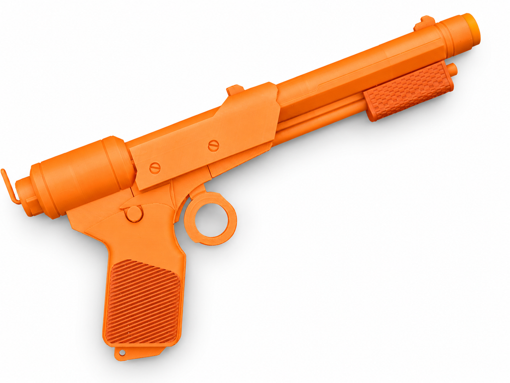 Fallout Lucy Dart Injector Pistol Silver 3D Printed Cosplay Prop Kit