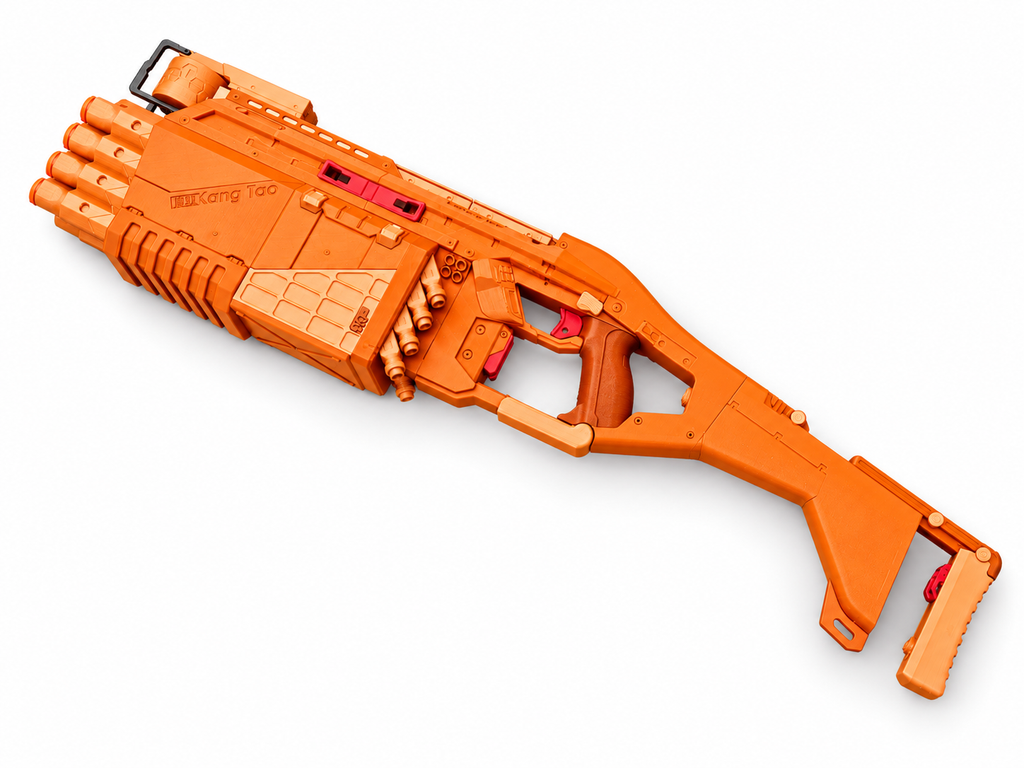 Cyberpunk 2077 KangTao L-69 3D Printed Cosplay Shotgun Prop Model Kit