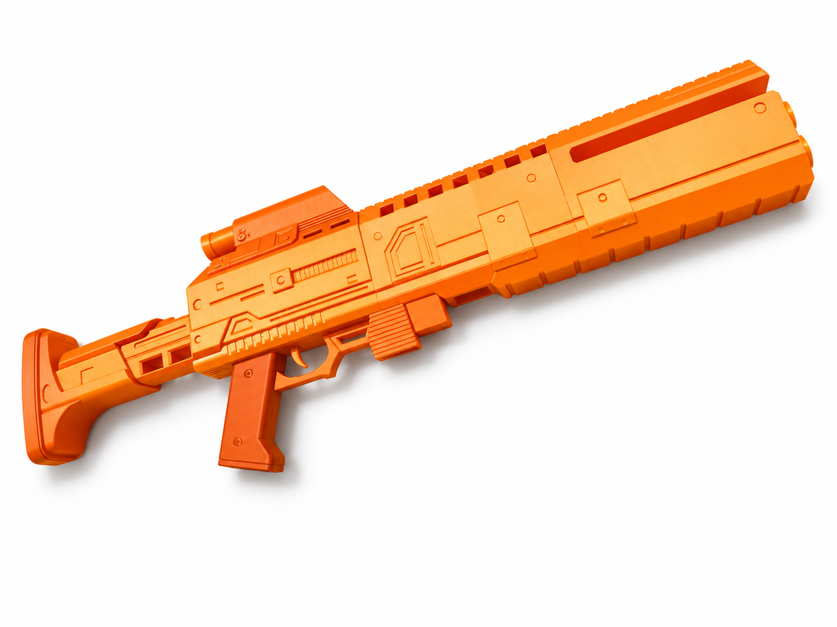 Star Wars Beebox Blaster Rifle 3D Printed Toy Cosplay Prop Model Kit