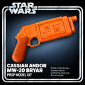 Star Wars Andor MW-20 Bryar Black Brown 3D Printed Toy Cosplay Blaster Kit