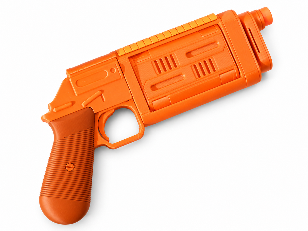 Star Wars Andor MW-20 Bryar Black Brown 3D Printed Toy Cosplay Blaster Kit