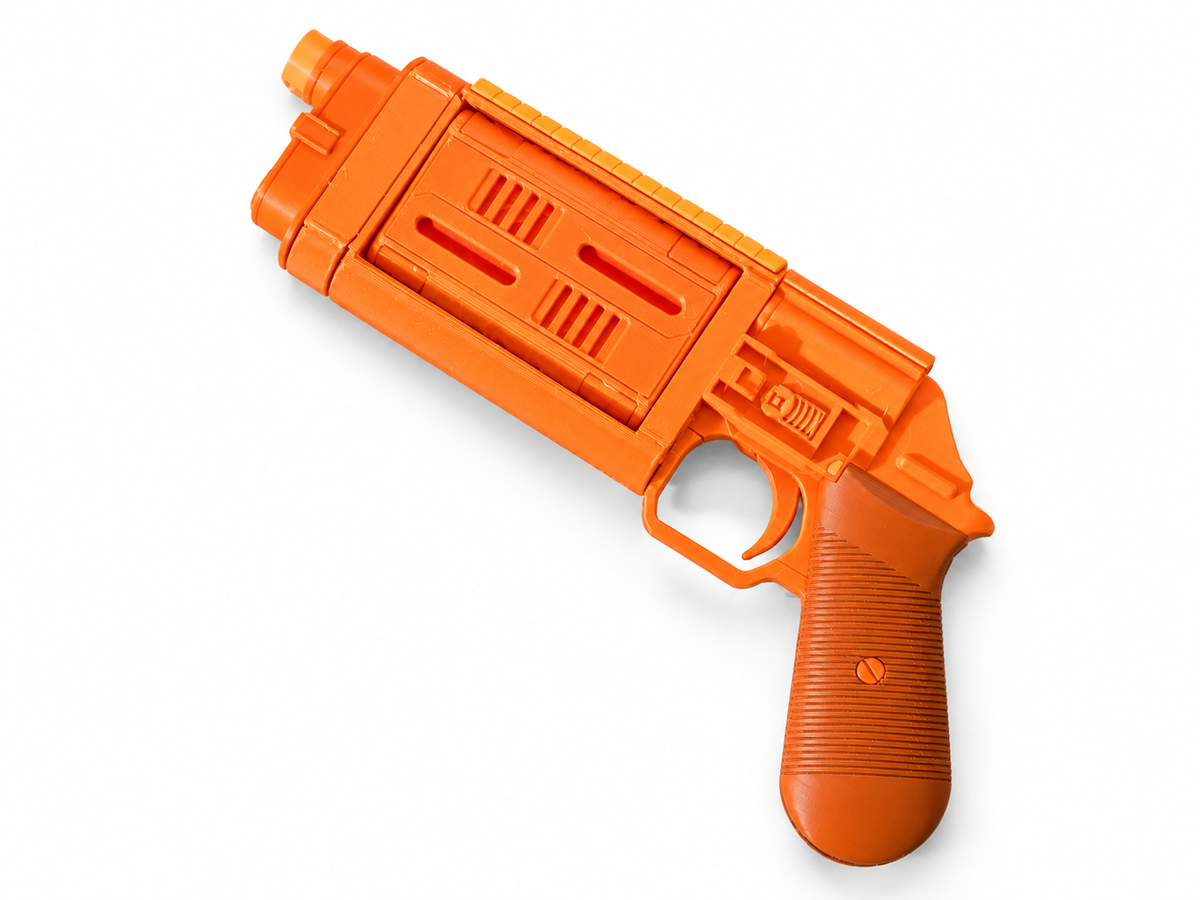 Star Wars Andor MW-20 Bryar Black Brown 3D Printed Toy Cosplay Blaster Kit