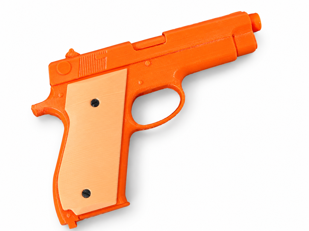 Aliens Vasquez M39 White Grip 3D Printed Non-Functional Cosplay Prop Kit