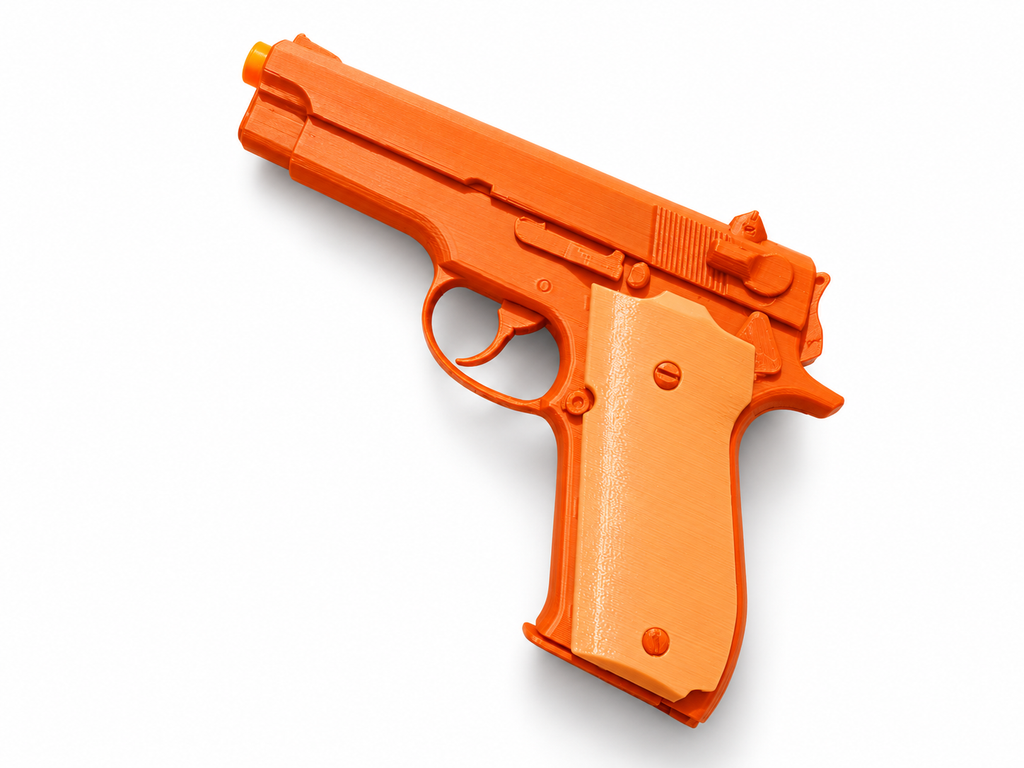Aliens Vasquez M39 White Grip 3D Printed Non-Functional Cosplay Prop Kit