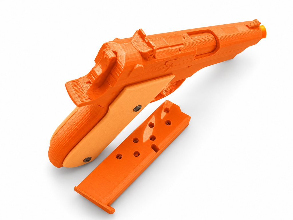 Aliens Vasquez M39 White Grip 3D Printed Non-Functional Cosplay Prop Kit