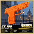 Bourne Identity CZ 100 3D Printed Non-Functional Cosplay Pistol Prop Kit