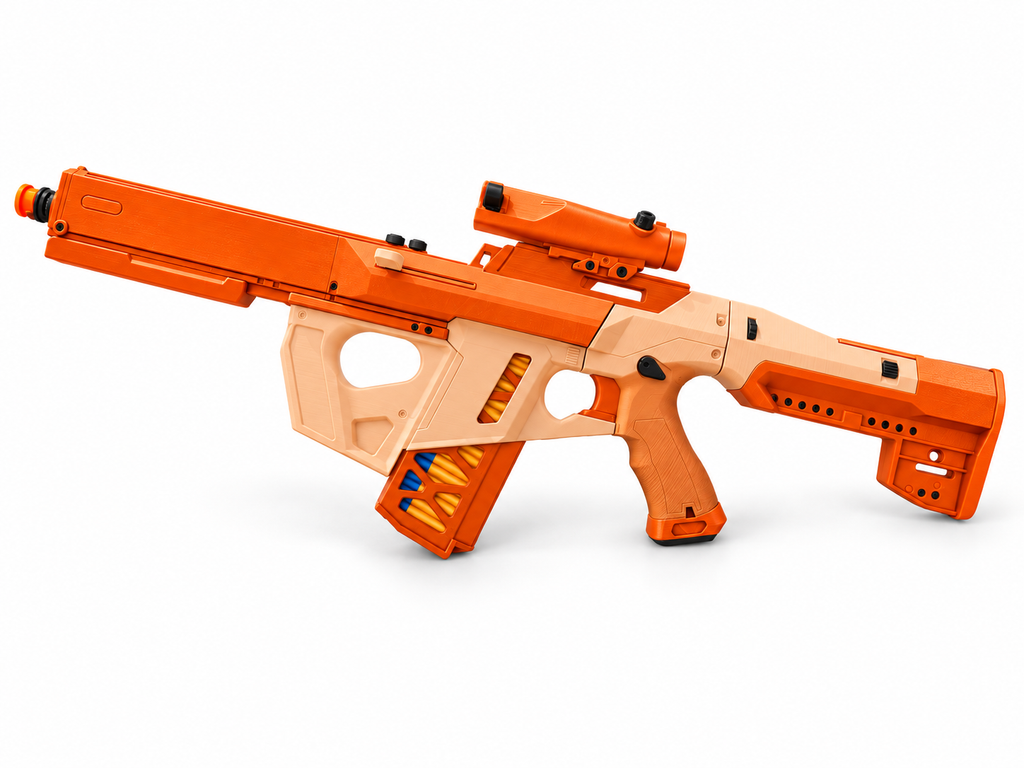 Avatar MR69-AR Human Size 74cm Sand Black 3D Printed Cosplay Rifle Prop Kit