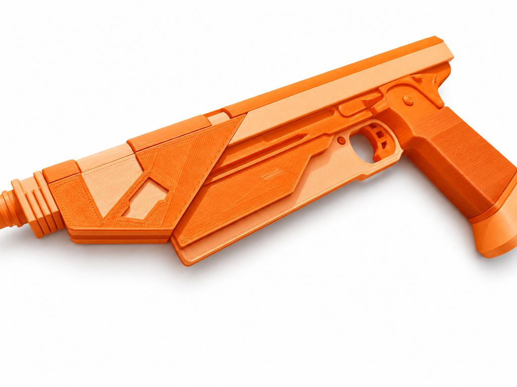 Star Wars Bo-Katan Westar 35 Black Silver 3D Printed Toy Cosplay Blaster Kit