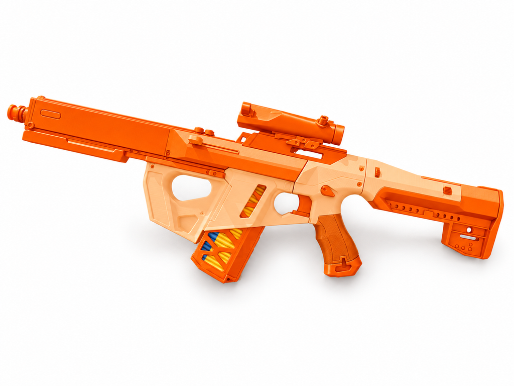 Avatar MR69-AR Na'vi Size Sand Black 3D Printed Cosplay Rifle Prop Kit
