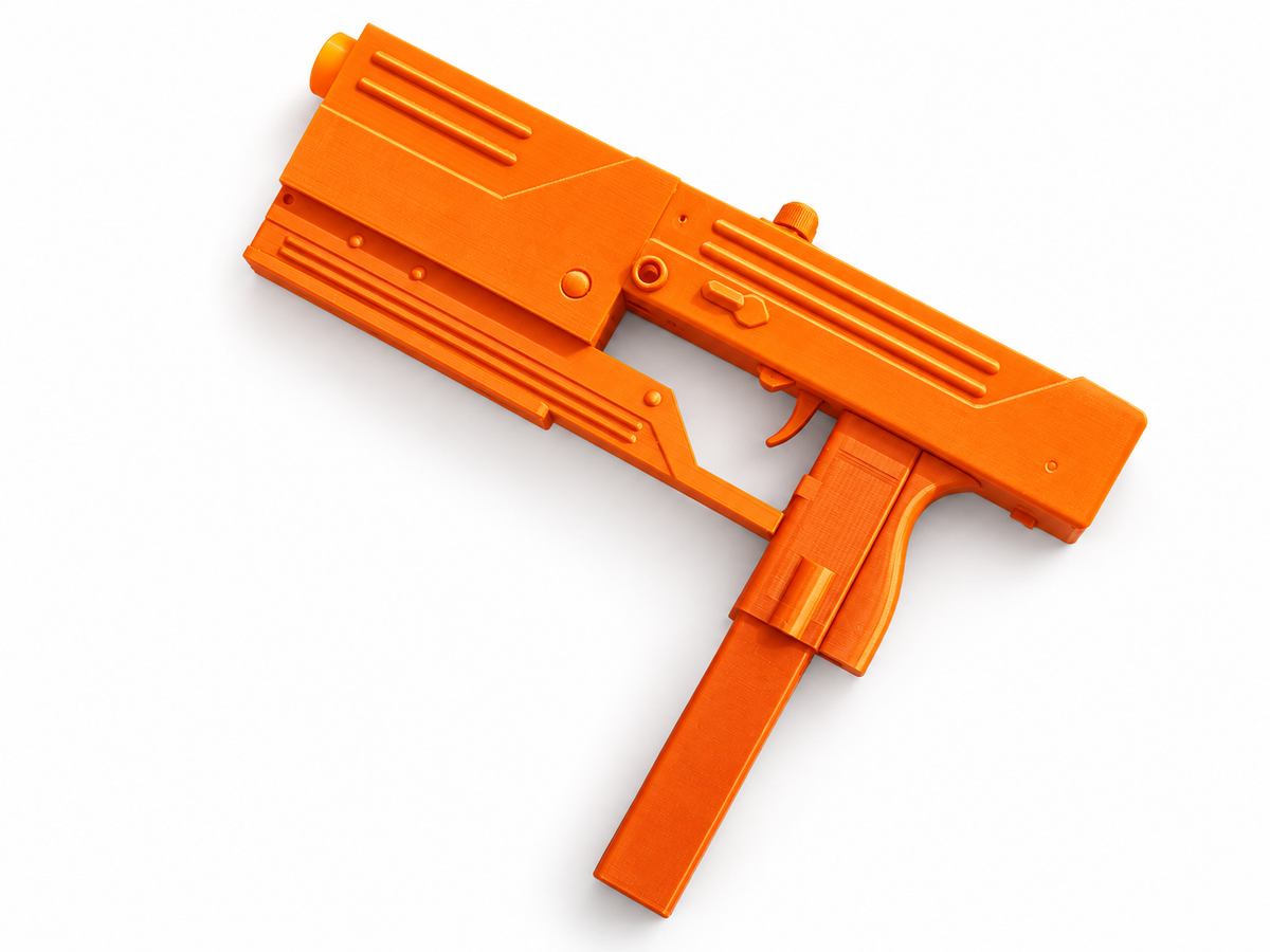 Blade II Custom MAC-11 3D Printed Non-Functional Cosplay Prop Model Kit