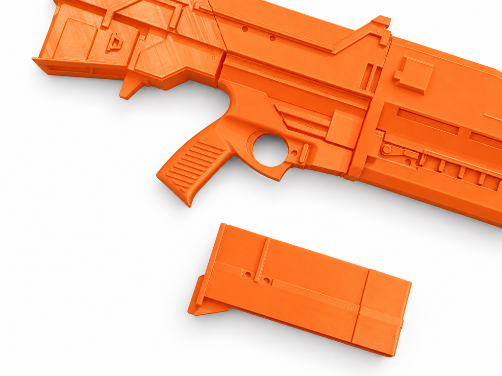 Terminator Westinghouse M95A1 85cm 3D Printed Toy Cosplay Rifle Prop Kit
