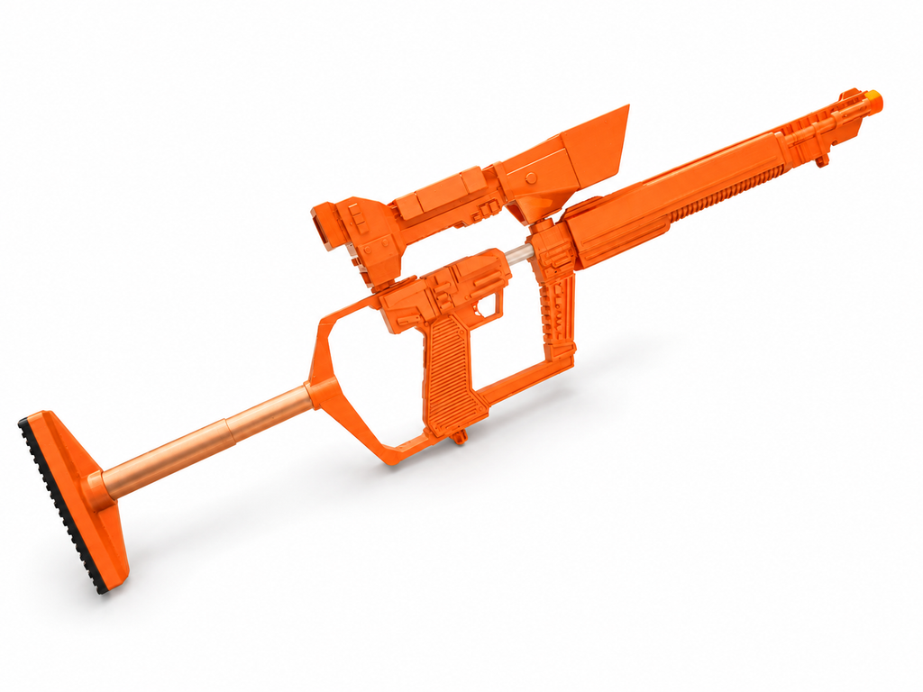 V Visitors Shock Trooper Rifle 3D Printed Toy Cosplay Prop Model Kit