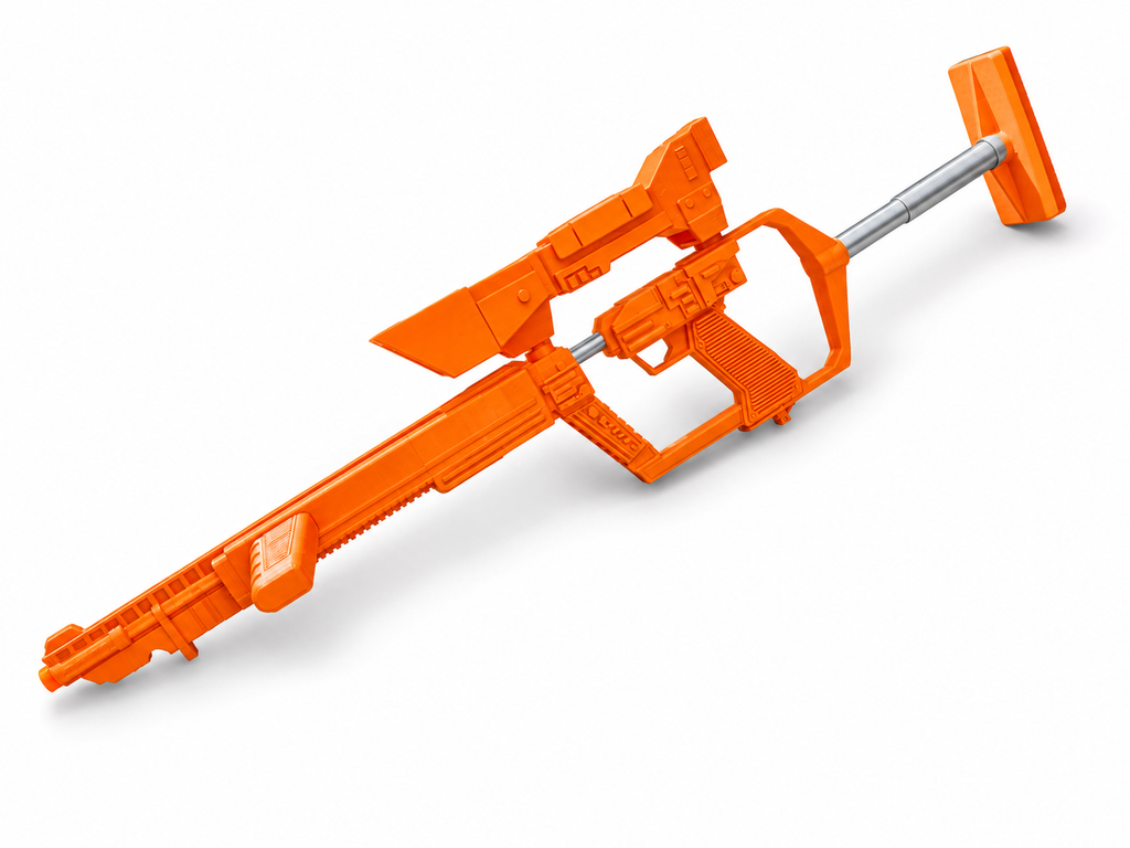 V Visitors Shock Trooper Rifle 3D Printed Toy Cosplay Prop Model Kit