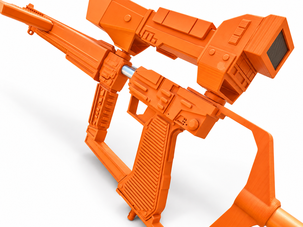 V Visitors Shock Trooper Rifle 3D Printed Toy Cosplay Prop Model Kit
