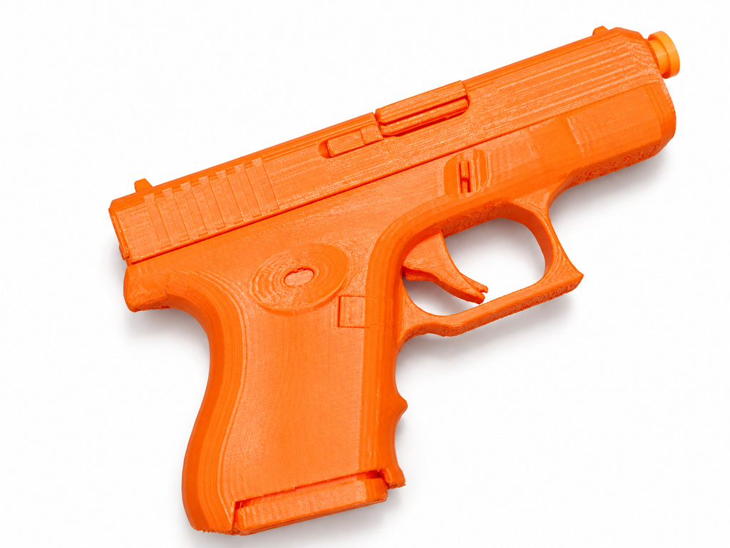 John Wick 2 Glock 26 3D Printed Non-Functional Cosplay Pistol Prop Kit