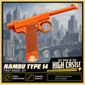 Man in the High Castle Nambu Type 14 3D Printed Cosplay Pistol Prop Kit