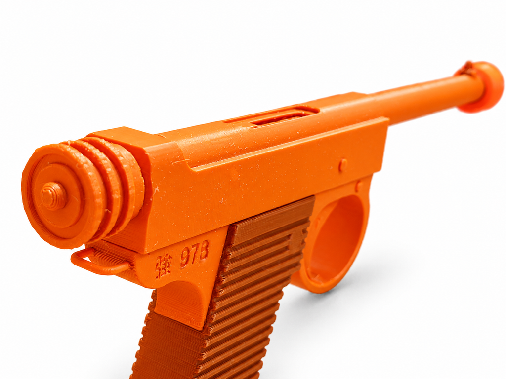 Man in the High Castle Nambu Type 14 3D Printed Cosplay Pistol Prop Kit