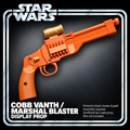 Star Wars Cobb Vanth Marshal Blaster 3D Printed Toy Cosplay Prop Model Kit