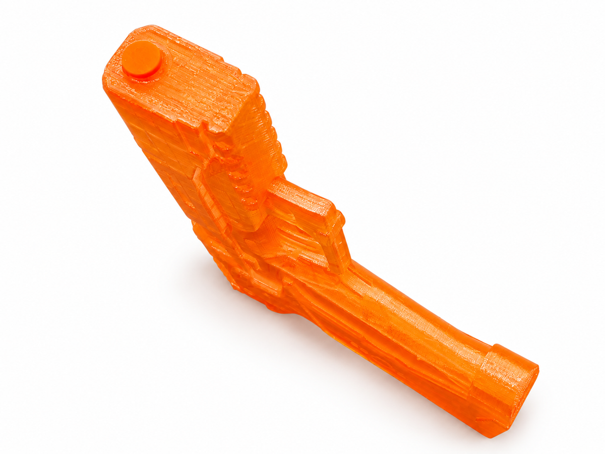 Ghost in the Shell Major Thermoptic Clear 3D Printed Cosplay Pistol Prop